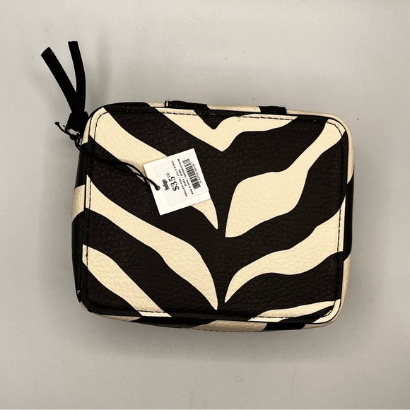 BNWT ZEBRA JEWELLERY TRAVEL CASE - Picture 2 of 5